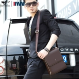 Septwolves, мужская сумка на одно плечо, сумка через плечо, кожаная небольшая сумка, из натуральной кожи