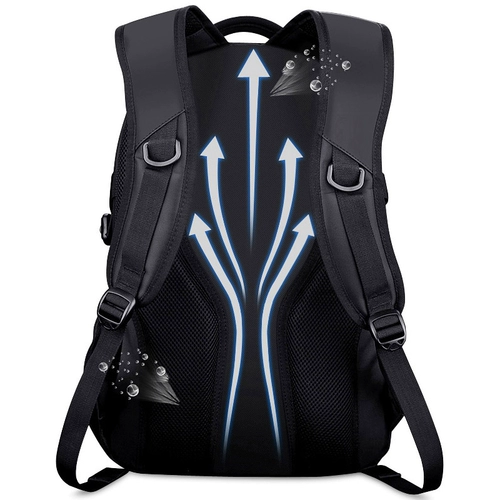 Septwolves, мужской вместительный и большой ноутбук для путешествий, школьный рюкзак для школьников, бизнес-версия, для средней школы, подходит для подростков