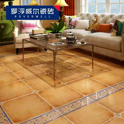 American antique brick waveguide line edge line skirting board tile living room dining room porch wave line 150*500