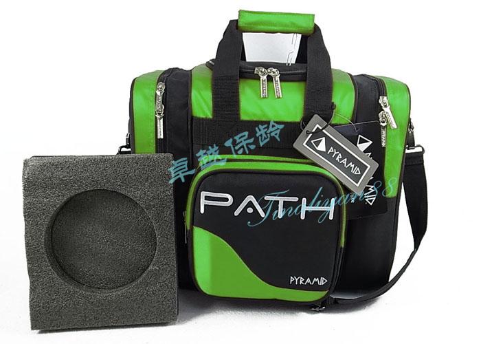 BBC Pyramid Bowling Single Ball Gói Bowling Bag PATH10 Màu bắt buộc! Xanh lục bowling cho bé