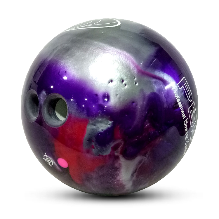 PBS bóng bowling đặc biệt "VITALITY" UFO bóng thẳng bóng thành viên bóng tím đỏ bạc bộ bowling