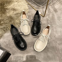 FXSO Fangxiang uncle leather small leather shoes women 2021 new all-match soft leather British style Japanese single shoes women