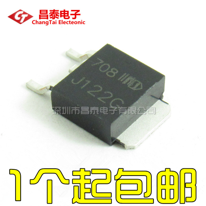 Power Triode MJD122T4G TO-252 J122G NPN Dallington Transistor Pattern TIP122