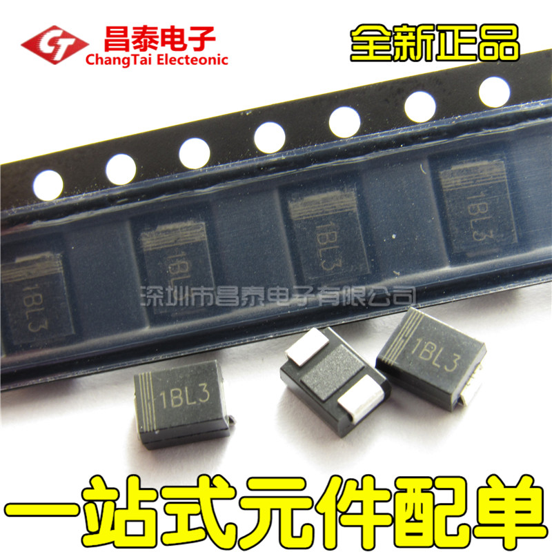 Patch Schottky diode MBRS130LT3G SMB web version printed 1BL3 1A 30V brand new