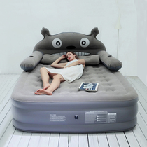 Cartoon inflatable mattress household chincho double inflatable bed cute single padded raised lazy floor air bed