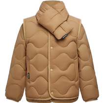 2024 New Bosideng Childrens Down Jacket Girls Short Gourd Pattern Baby Down Liner Boys Autumn and Winter