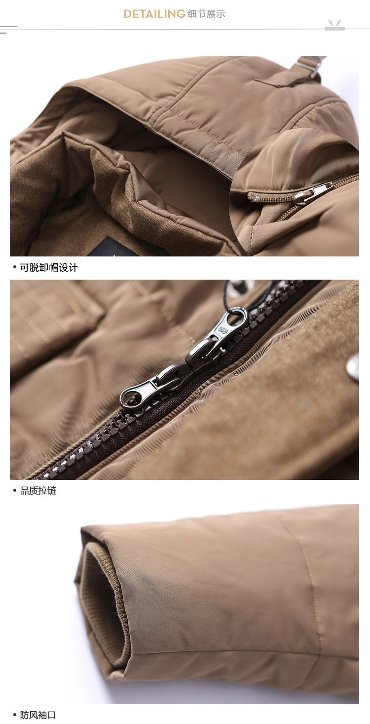 Blouson homme BOSIDENG    en Polyester - Ref 3123067 Image 29