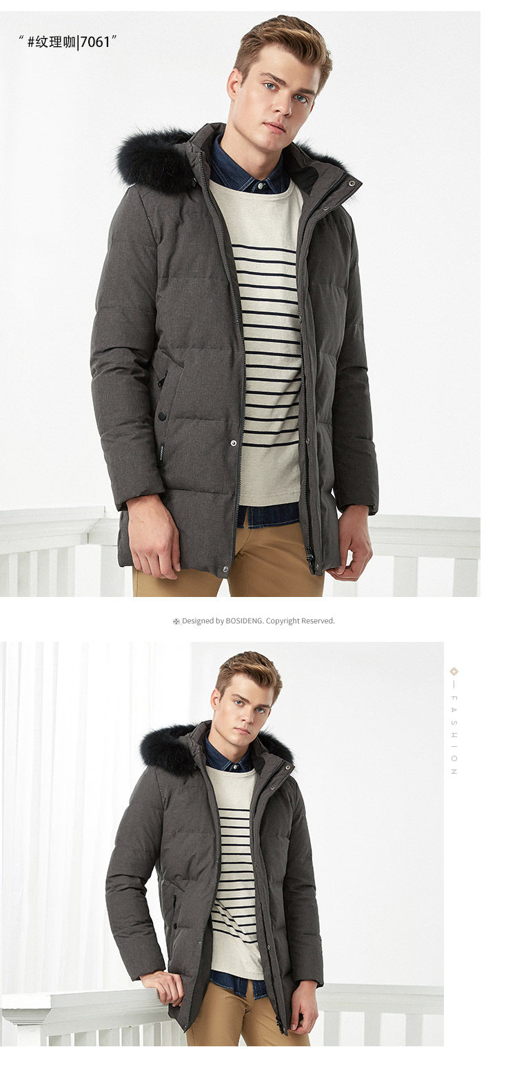 Blouson homme BOSIDENG    - Ref 3120093 Image 17