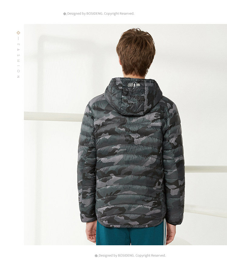 Blouson homme BOSIDENG    en Nylon - Ref 3120785 Image 21