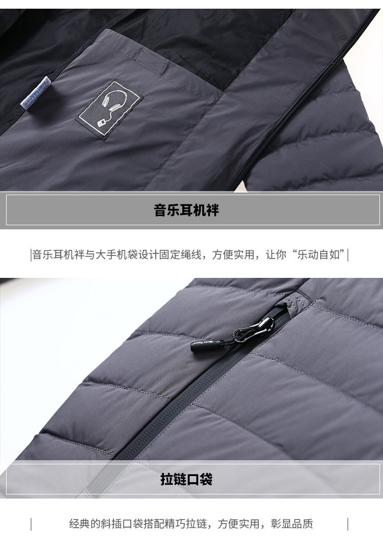Blouson homme BOSIDENG    en Nylon - Ref 3120785 Image 25