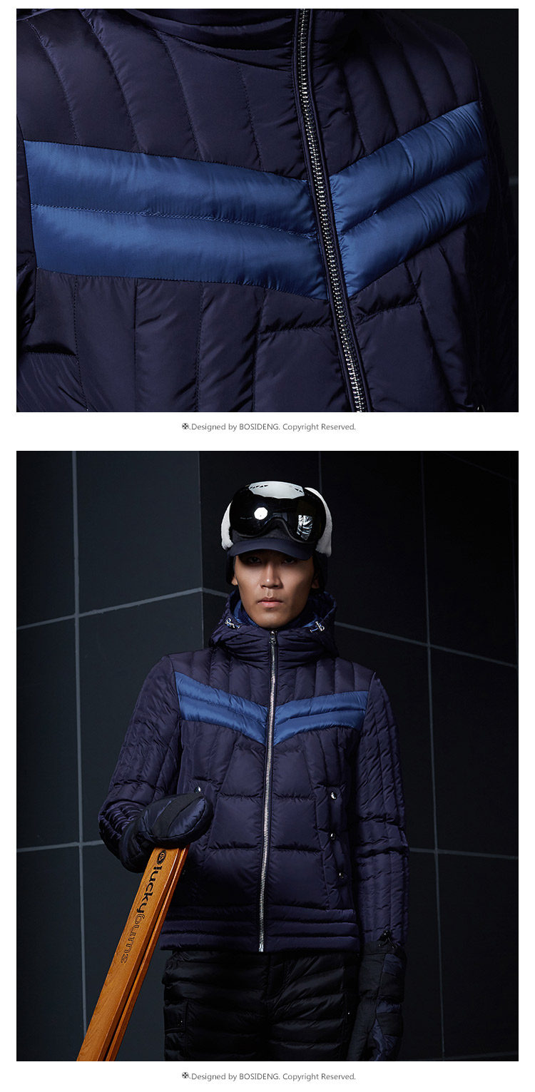 Blouson homme BOSIDENG    en Nylon - Ref 3121027 Image 20