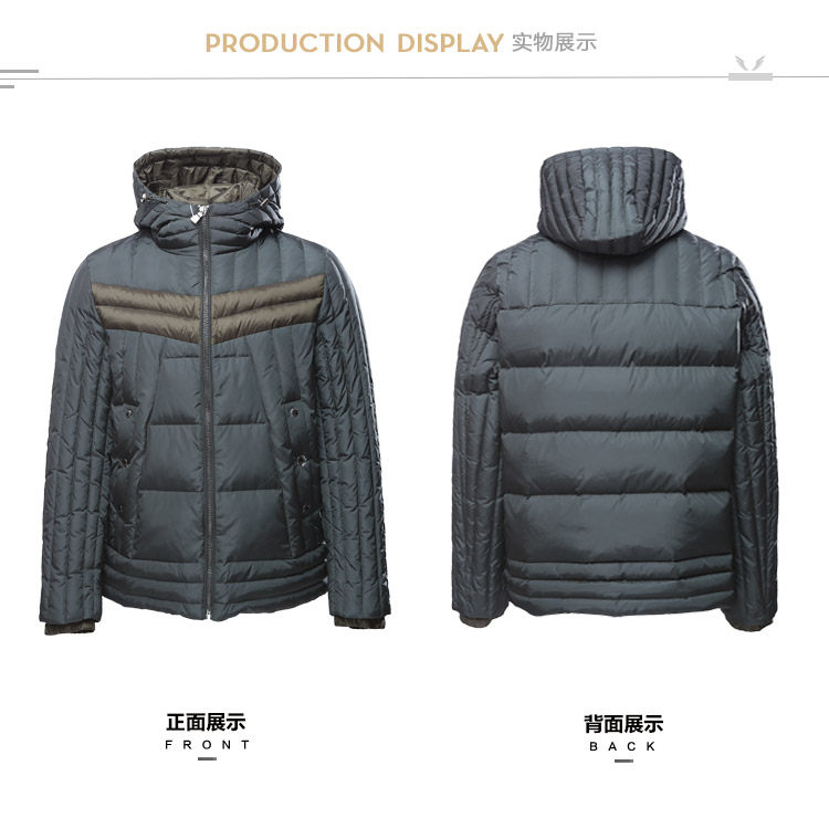 Blouson homme BOSIDENG    en Nylon - Ref 3121027 Image 25