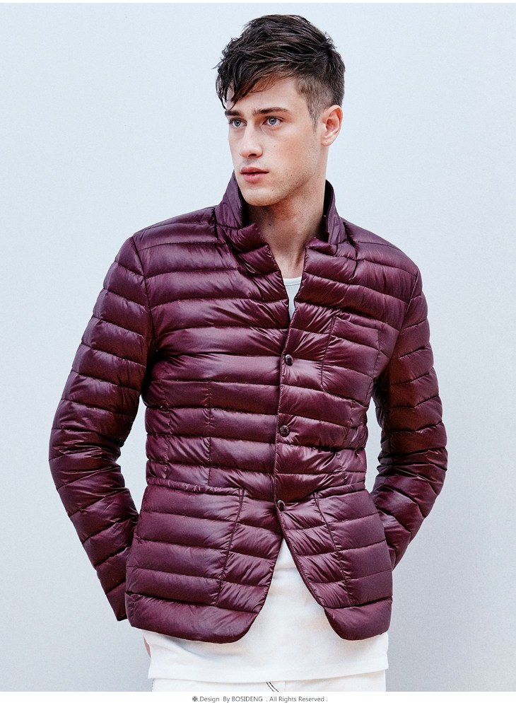 Blouson homme BOSIDENG    en Nylon - Ref 3119994 Image 20