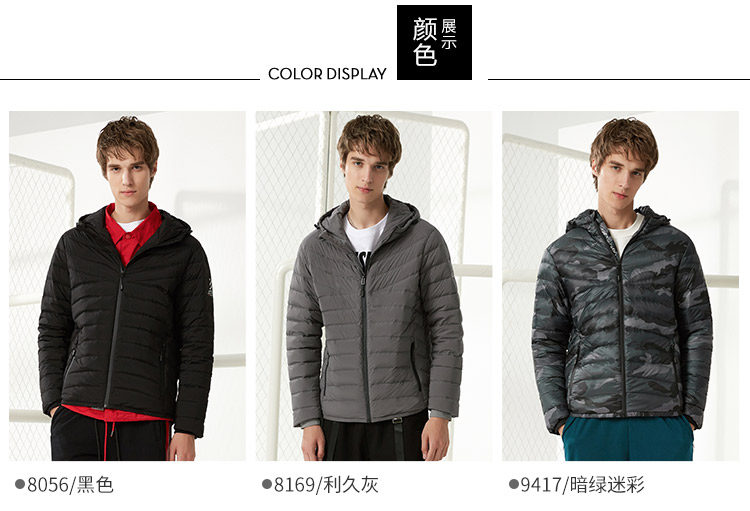 Blouson homme BOSIDENG    en Nylon - Ref 3120785 Image 13