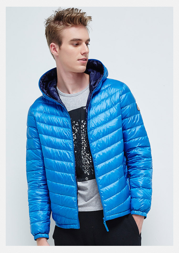 Blouson homme BOSIDENG    en Nylon - Ref 3120155 Image 7