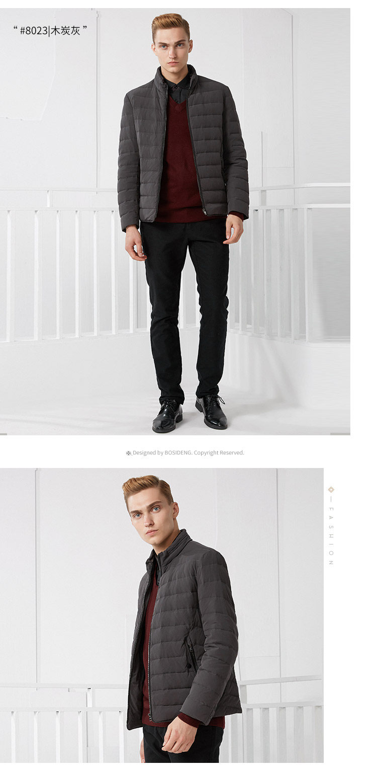 Blouson homme BOSIDENG    en Nylon - Ref 3120721 Image 22