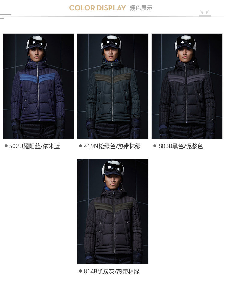 Blouson homme BOSIDENG    en Nylon - Ref 3121027 Image 17