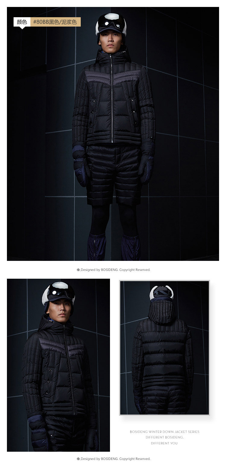 Blouson homme BOSIDENG    en Nylon - Ref 3121027 Image 21