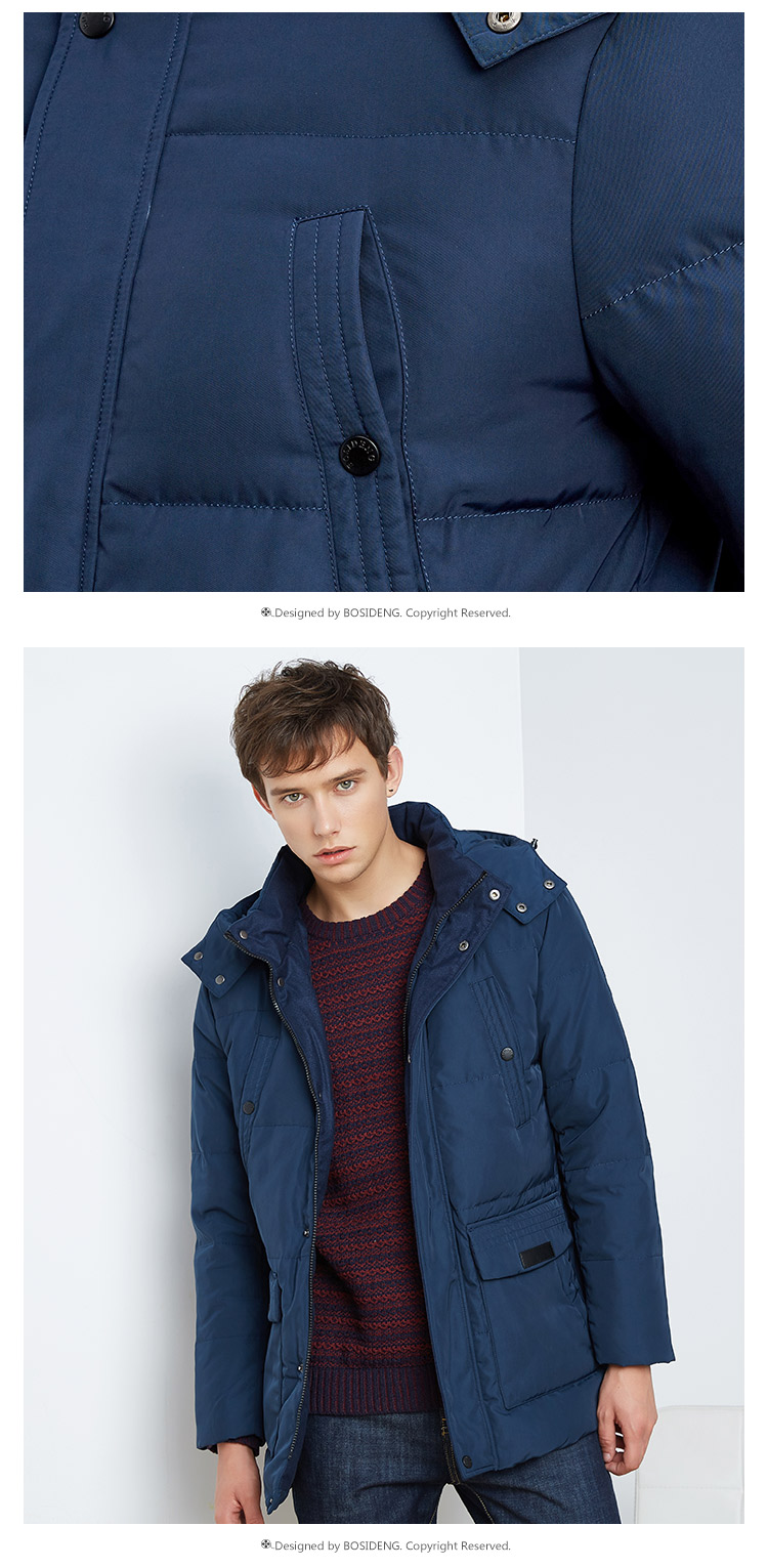 Blouson homme BOSIDENG    en Polyester - Ref 3123067 Image 18