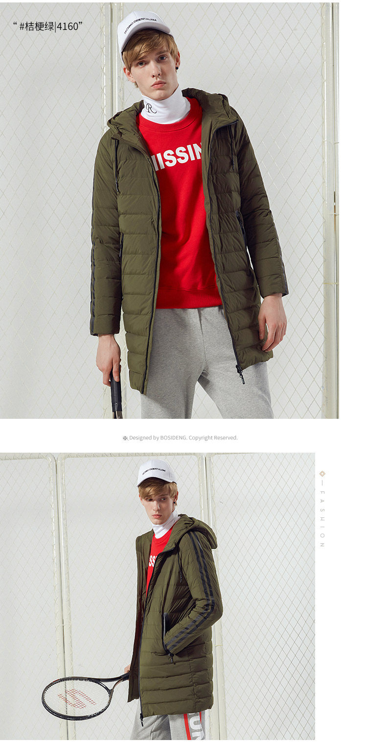 Blouson homme BOSIDENG    en Nylon - Ref 3120009 Image 19