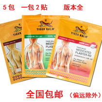 Thai Tiger Tiger Label Analgesic Plaster Cloth Type 5 Pack 10 Sticker Bag
