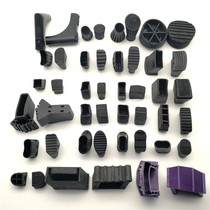 Aluminum alloy joint lifting multi-function folding engineering herringbone ladder accessories foot pad thickened plastic non-slip foot cover