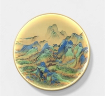 Yichen Liangpin Xiangyun Sha Top NXYS Black Guanle Wrinkled Leather Satin YC417