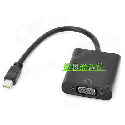 Laptop mini dp to vga conversion line Thunder I connect projector TV monitor VGA