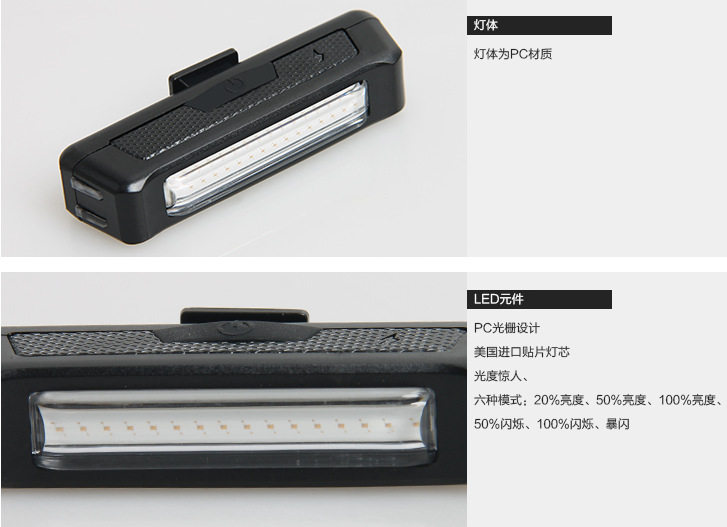 Eclairage pour vélo - phare - Ref 2398933 Image 4