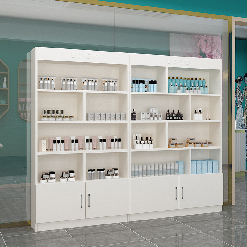 Cosmetics display cabinet beauty salon container product display cabinet display cabinet barber nail salon shelf skin care product display rack