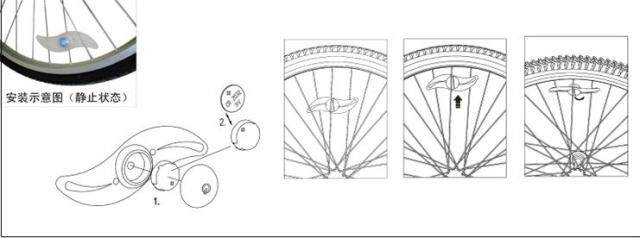 Eclairage pour vélo - Ref 2399494 Image 5