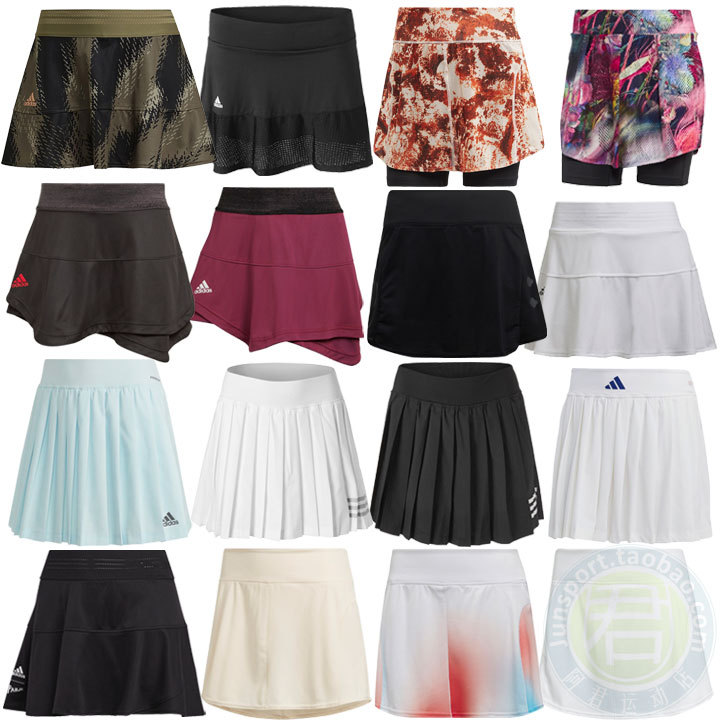 Adidas Tennis Wear for Women, Summer Wang Xinyu Australian Open Wimbledon Tennis Skirt Hu1810