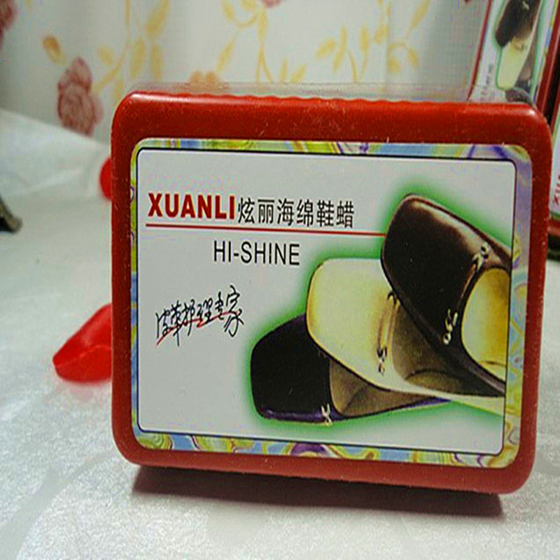 Shoes and polish spray shoe wax shoe scrub leather to dilute light cleaning paste sponge shoe brush colorless shoe oil