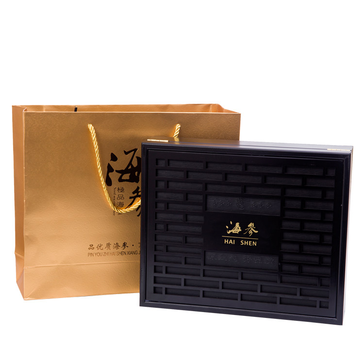 Sea Cucumber Packaging Gift Box Sea Cucumbers Half A Catty 1 Of Dried Goods Packaging Boxes Sea Cucumbers Solid Wood Packaging Boxes Custom-made