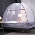 Yurt lưới công chúa nhà gió kép 1,5 m 1,8 m giường ký túc xá sinh viên màn chống muỗi lắp đặt miễn phí có thể gập lại - Lưới chống muỗi màn ngủ tự bung Lưới chống muỗi