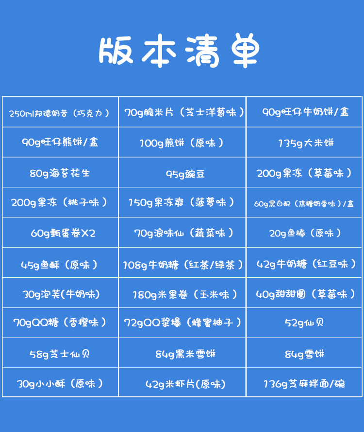 【送旺仔零食包】旺旺巨型网红大礼包