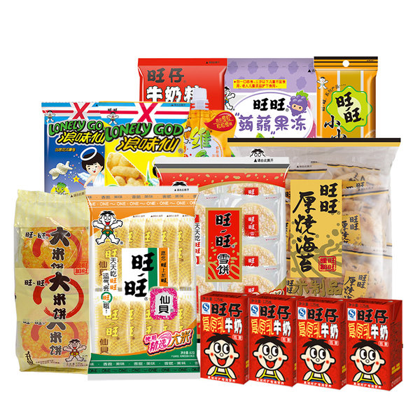 旺旺 零食大礼包 1390g 箱装 天猫优惠券折后￥41包邮（￥61-20）