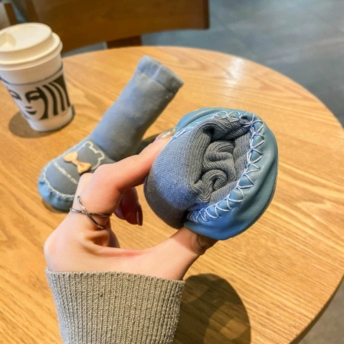 Демисезонная детская обувь для раннего возраста для новорожденных подходит для мужчин и женщин для девочек, туфли, 1 лет, мягкая подошва, 8-10 мес.