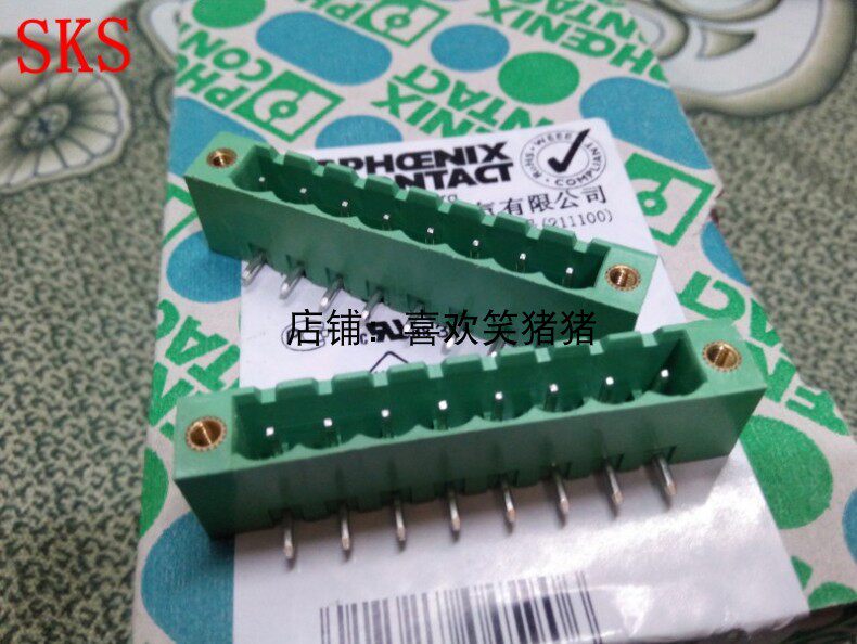 Phoenix angle socket with screw MSTB 2 5 18-GF-5 08 1776663 Connector 18p