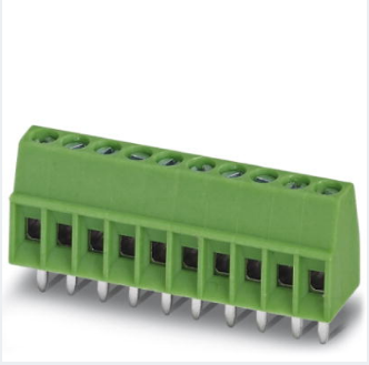 Original loaded Phoenix MPT0 5 5-2 54 stationary connector 1725685 terminals