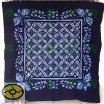 Yunnan White Ethnic Pure Handmade Zstained Coffee House Tea Restaurant Quadrilateral Tablecloth Tapestry Tapestry Tapestry 1 5X1 5 m]