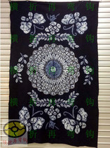 Featured Yunnan Bai ethnic pure handmade Dyed Coffee House Tea Restaurant Long Table Cloth Tapestry Blanket 1 7X1 2 m]