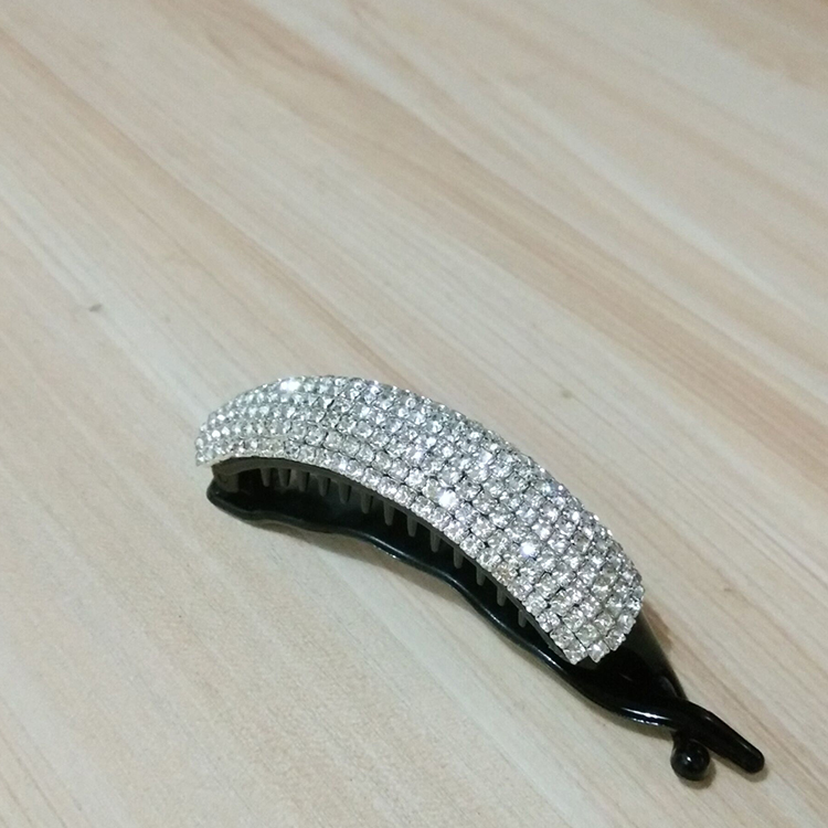 Hàn quốc đồ trang sức đầu đầy đủ rhinestone dài tóc chuck tóc twist clip Hàn Quốc phiên bản của đuôi ngựa khóa chuối clip lớn bắt clip tóc phụ kiện