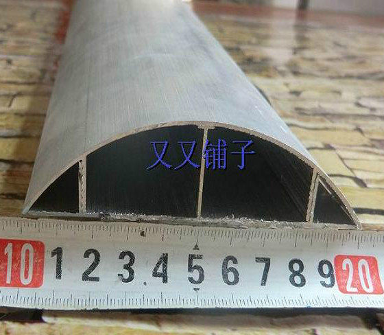 No. 11 (national standard) aluminum alloy ground trough semi-circular arc aluminum line trough floor trough plate ground anti-stress line trough