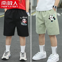 [Ледяной шелк короткая кожа] Ледовый медведь черный+лыжный панда боб зеленый