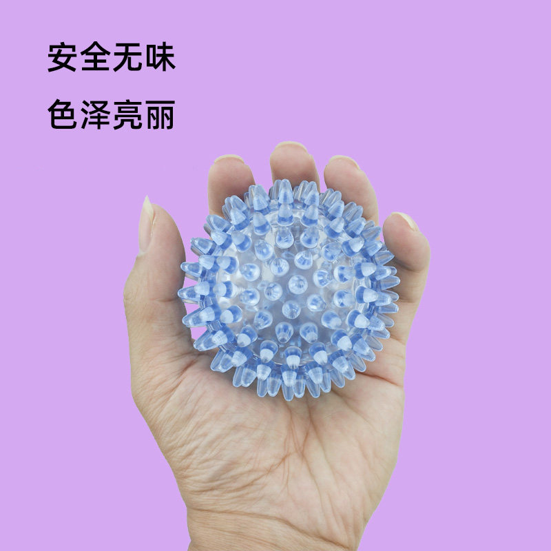 Baby massage ball early to teach children to touch the ball baby haptic ball feeling unified training hand grip ball toy crystal Spurs ball