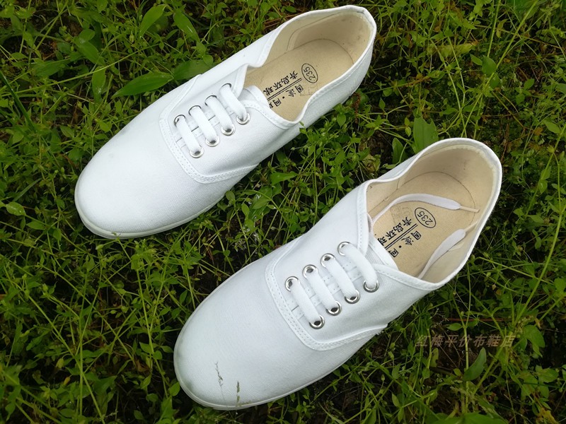 Trắng sneakers thể thao trường họp giày trắng giày vải giày tennis giày làm việc hoang dã nhỏ màu trắng giày nam giới và phụ nữ giày thể thao đẹp