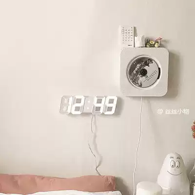 ins high value wireless Bluetooth player retro wall mount CD machine desktop audio girl gift