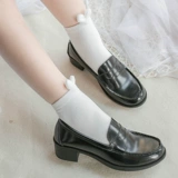 Spot Orthodostry Jk Uniform Shoes haruta Тот же кедр и 4,5 см круглой головы в стиле колледжа Студенческая кожаная обувь