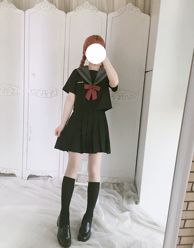 Cindela/Zhuzhu Home Original Jk Sailor Suit Xiafu с короткими рукавами в стиле колледжа тонкий и белый